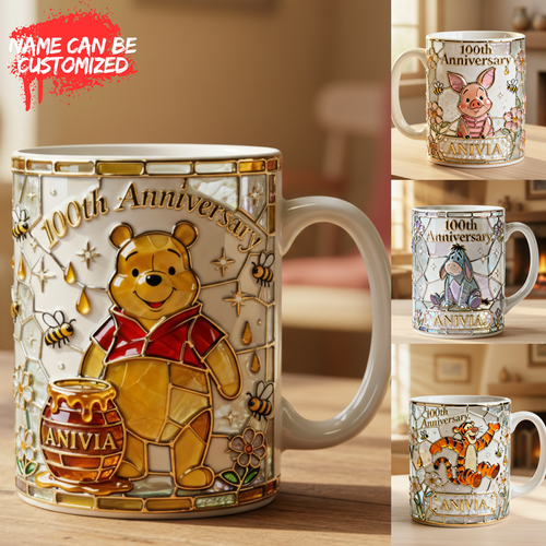 Personalized 100th Anniversary Mug Custom Name Gift for Movie Fans