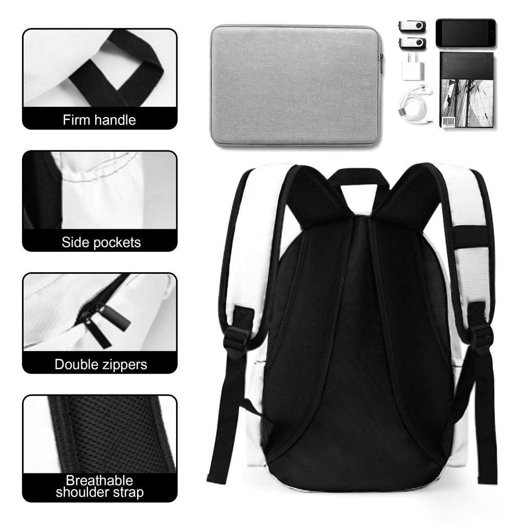Personalized Kids Retro Backpack with Photo & Name Gift HN590 - Printed Backpack GradoCreations