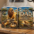 Personalized Color Changing Mug Best Dad in the Pride Lands Gift