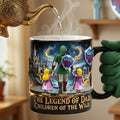 Personalized Legend Of Dad Coffee Mug Custom Family Names Gift for Father's Day