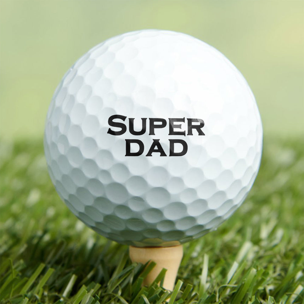 Personalized Golf Ball Stamp Box Custom Gift for Dad HN590 - Golf Ball Stamp Box AI FIX GradoCreations
