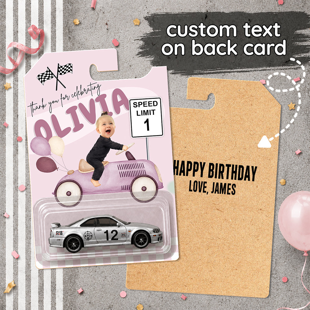Personalized Hot Wheels Car Gift with Custom Photo for Kids HN590 - Hot Wheels GradoCreations