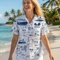 Personalized Hawaiian Shirt with Magical Mouse Design for Movie Fans