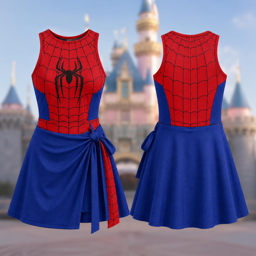 Personalized Superhero Dress for Women - Marvel Cosplay Outfit Women Dress GradoCreations