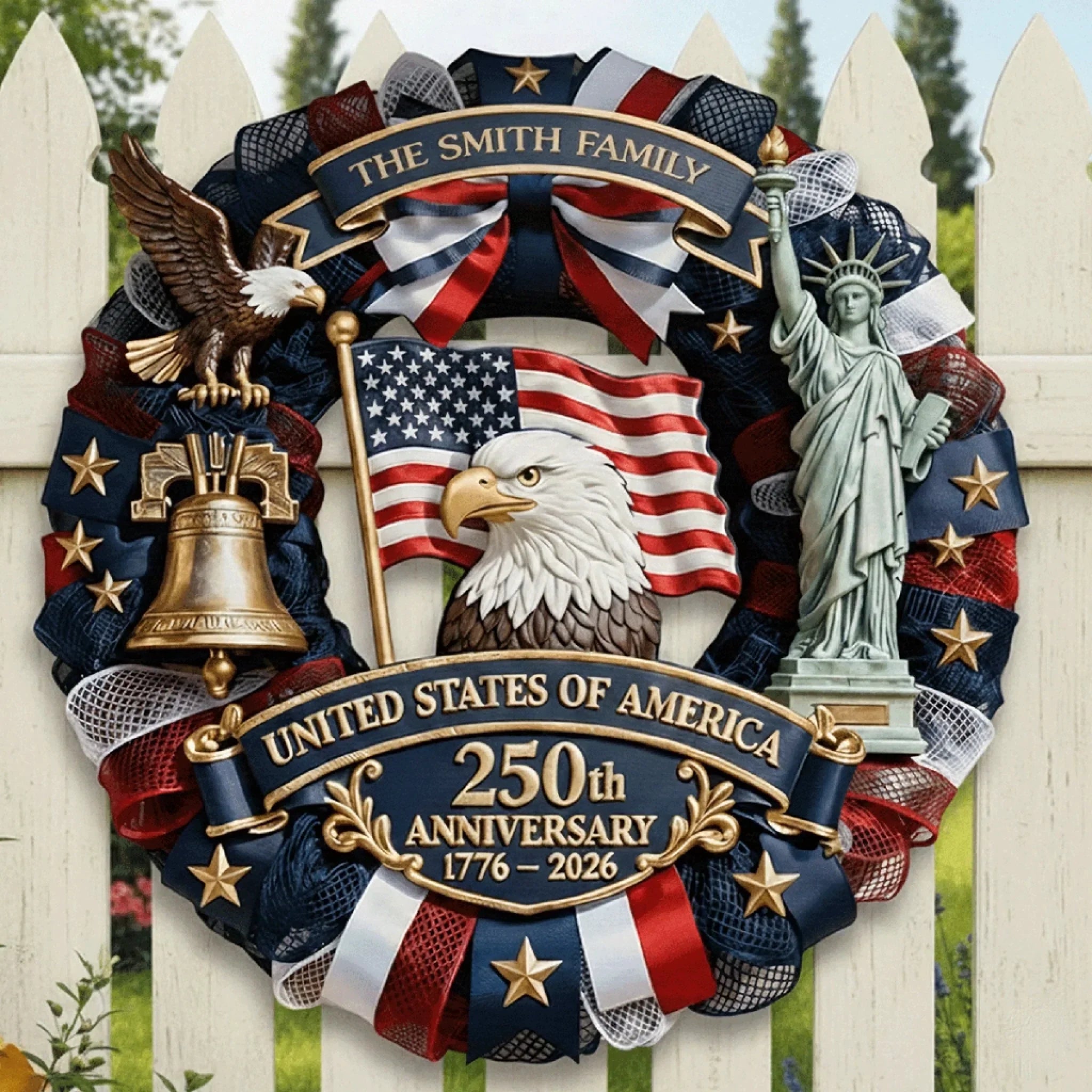 Personalized Wood Sign for 250th Anniversary Custom Family Gift