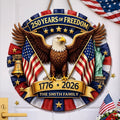 Personalized Wood Sign for America 250th Anniversary Gift for Family