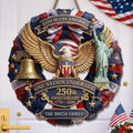 Personalized Wood Sign - Custom 250th Anniversary Gift for Family
