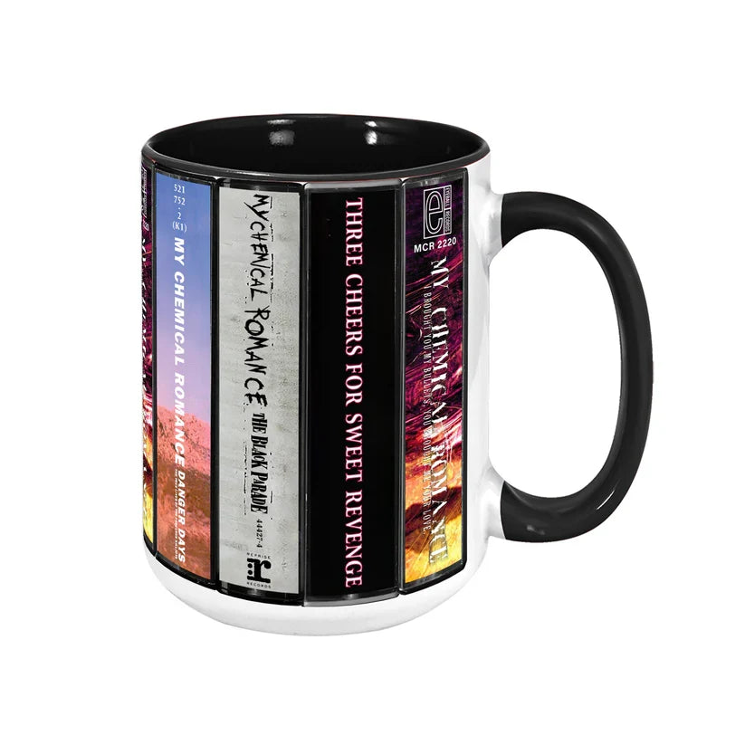 My Chemical Romance Cassette Accent Mug Retro Ceramic Gift GradoCreations