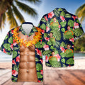Funny Custom Photo Hawaiian Shirt Gift for Dad's Birthday HN590 - AOP Hawai Shirt GradoCreations