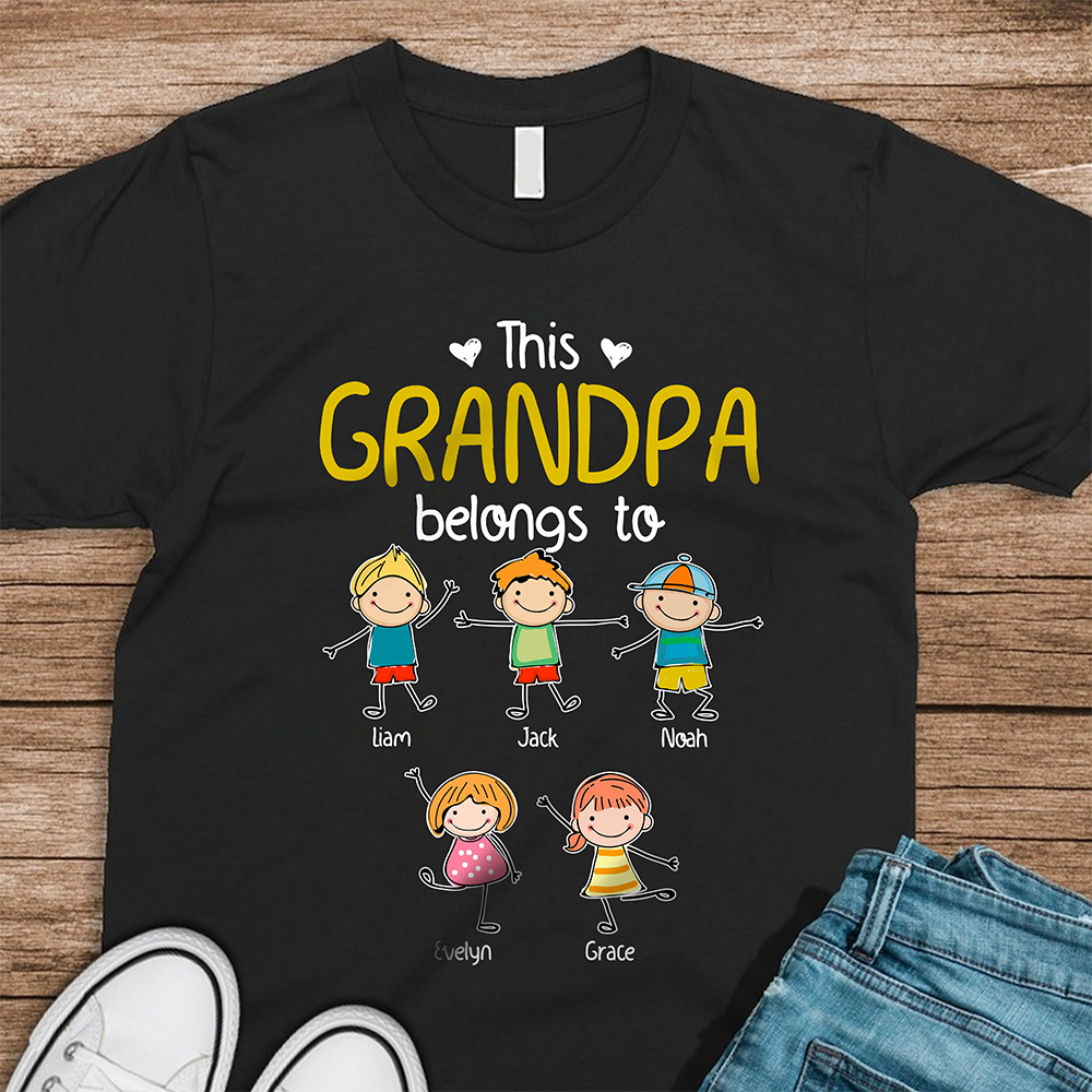 Personalized Funny Dark Shirt Gift for Dad | Father's Day HN590 - Tshirt GradoCreations