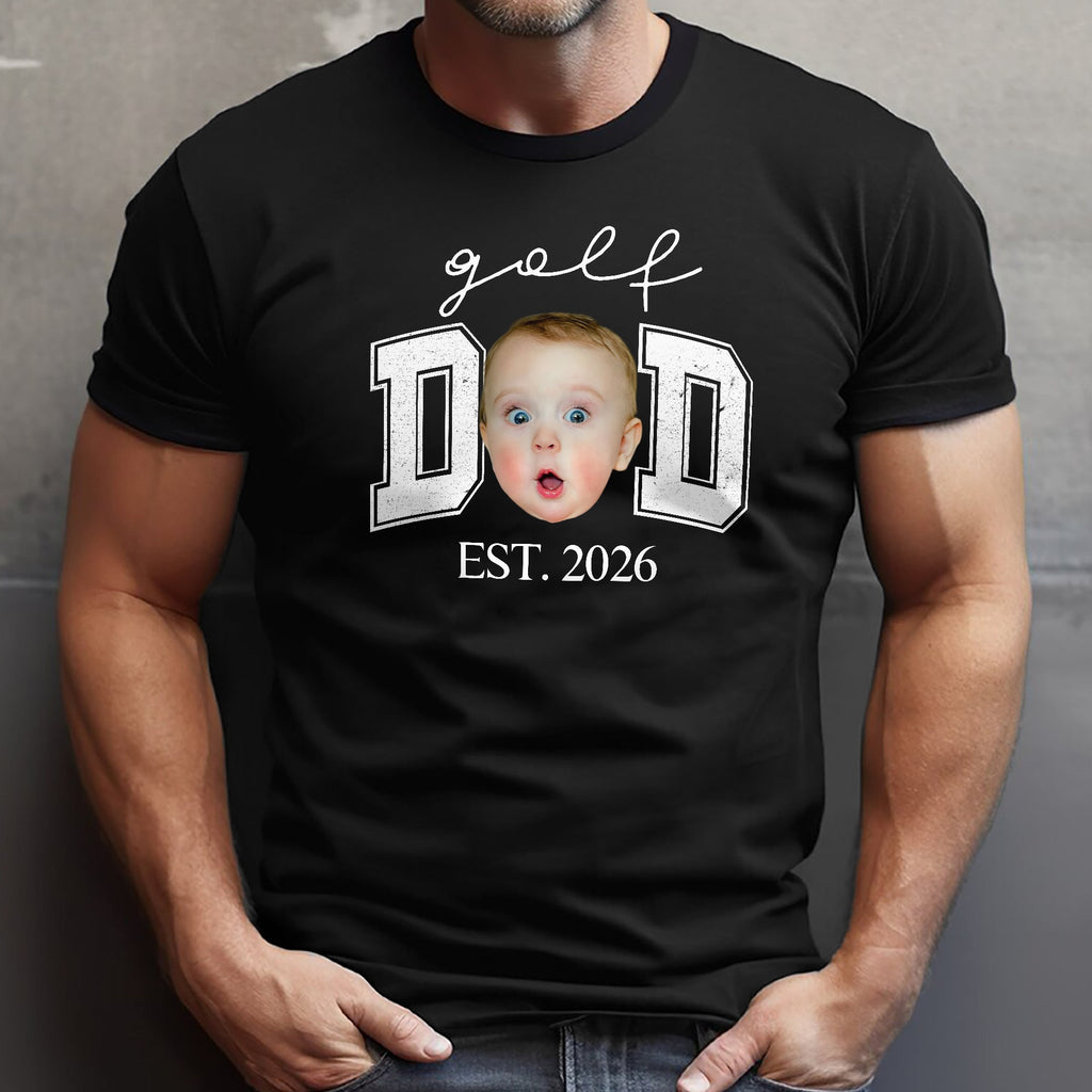 Personalized Photo T-Shirt Gift for Dad Father's Day Custom HN590 - Tshirt GradoCreations