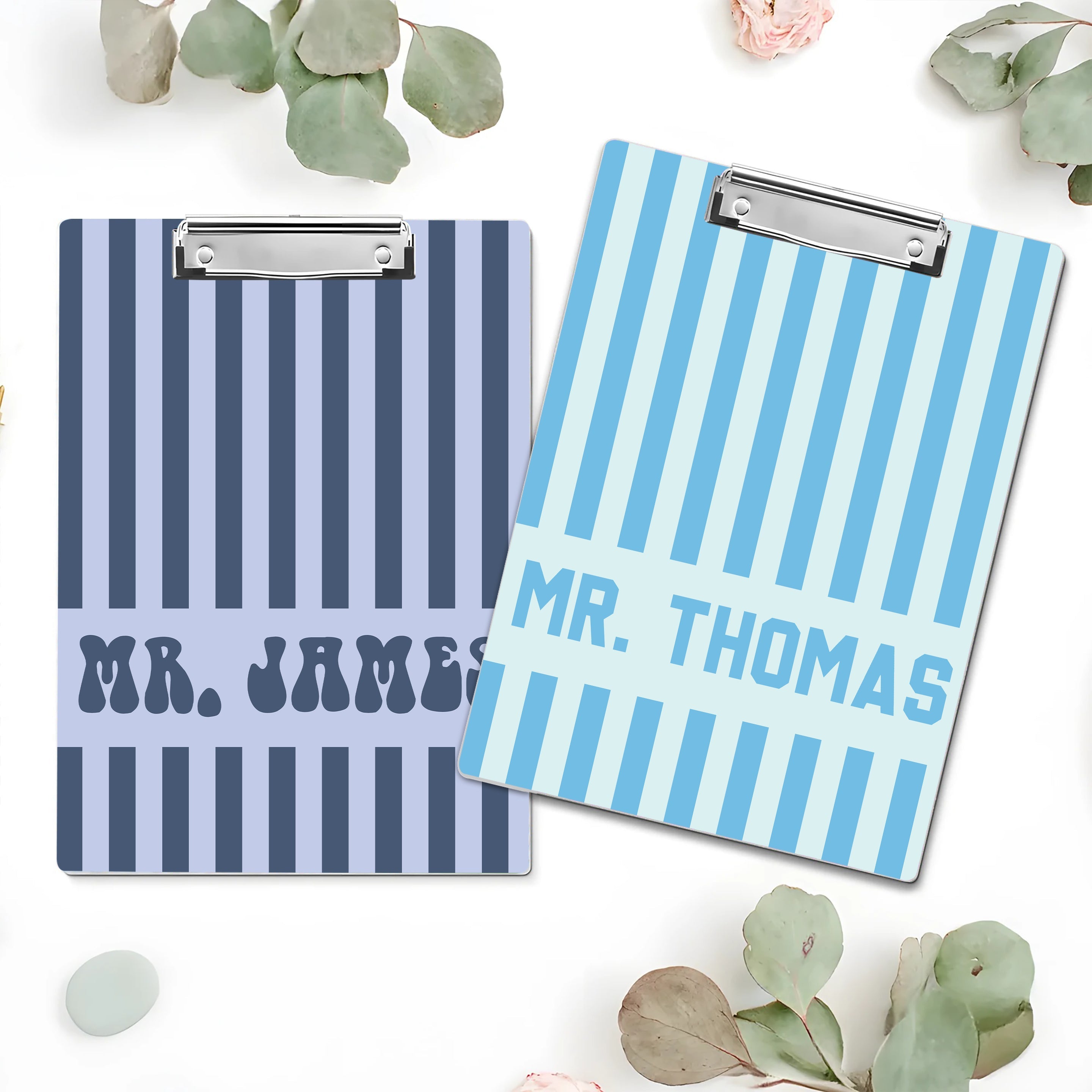 Personalized Teacher Clipboard Custom Name Gift for Educators HN590- Teacher Clipboard GradoCreations