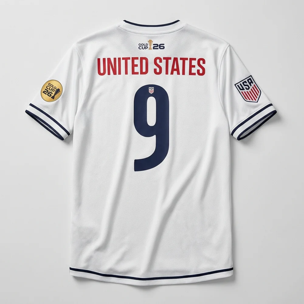 Personalized USA Soccer Jersey Custom Name Gift for Football Fans