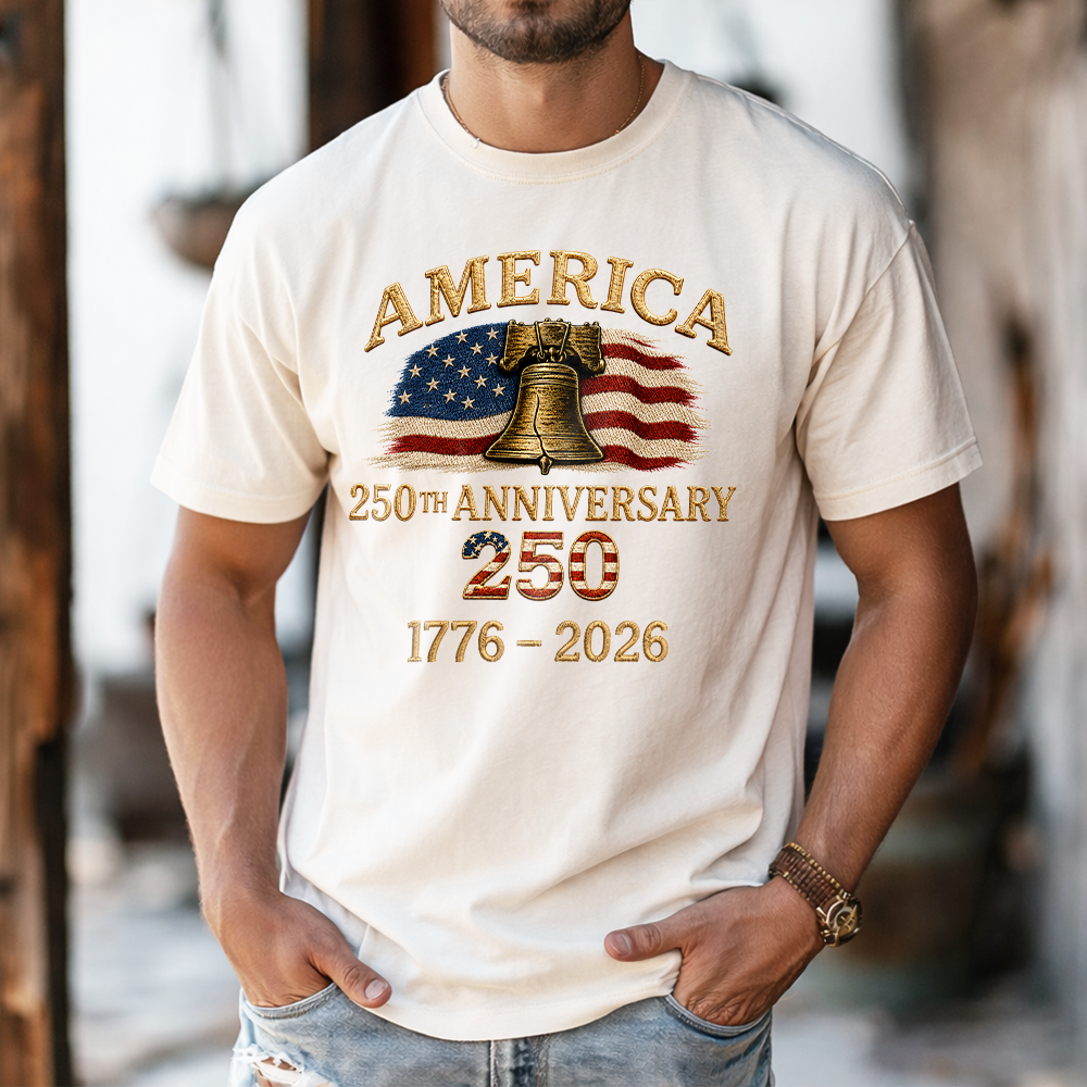 250th Anniversary USA Comfort Shirt Patriotic Gift for Dad Comfort Shirt GradoCreations