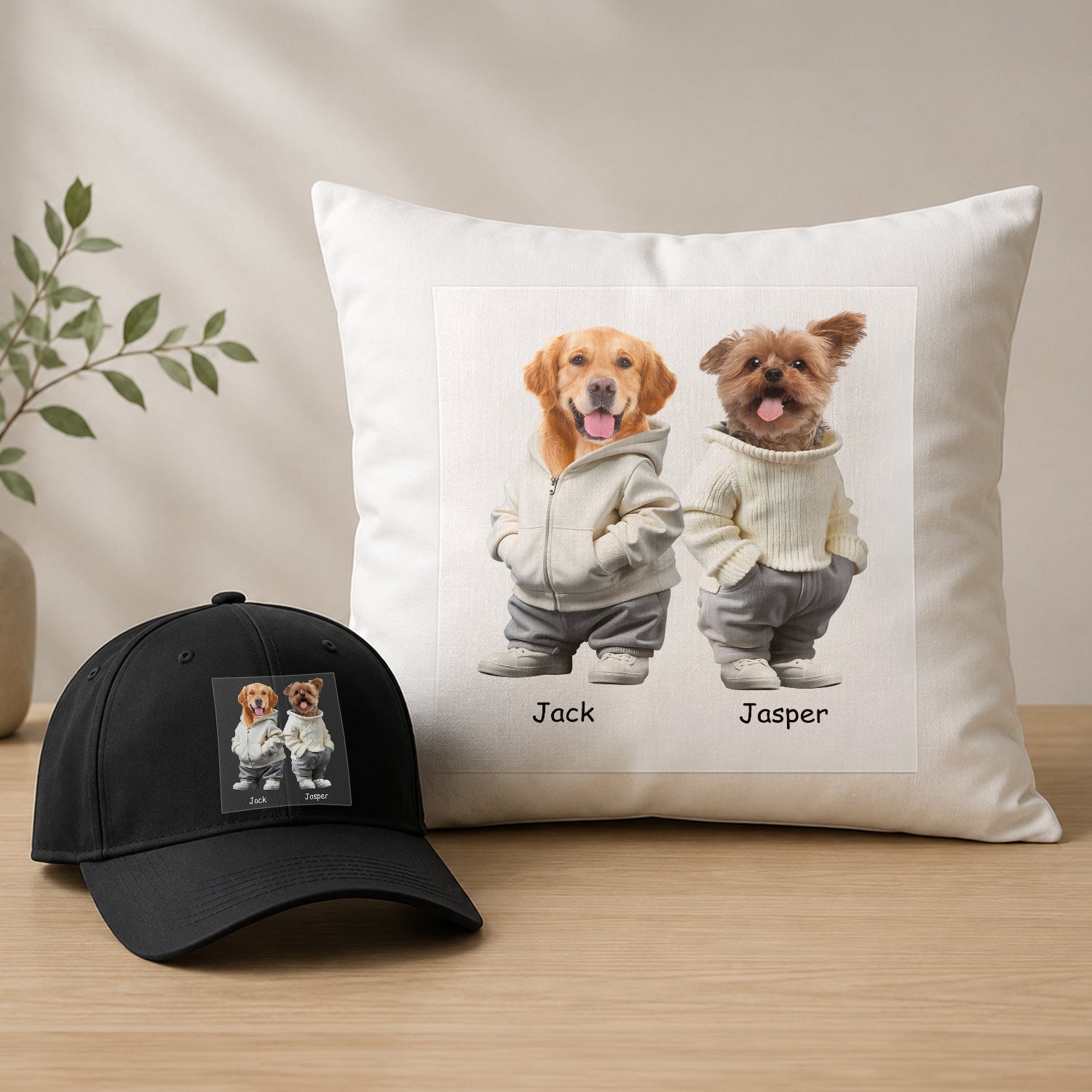Personalized Dog Cat Photo DTF Transfer Gift for Dad HN590 - DTF Transfer different design GradoCreations