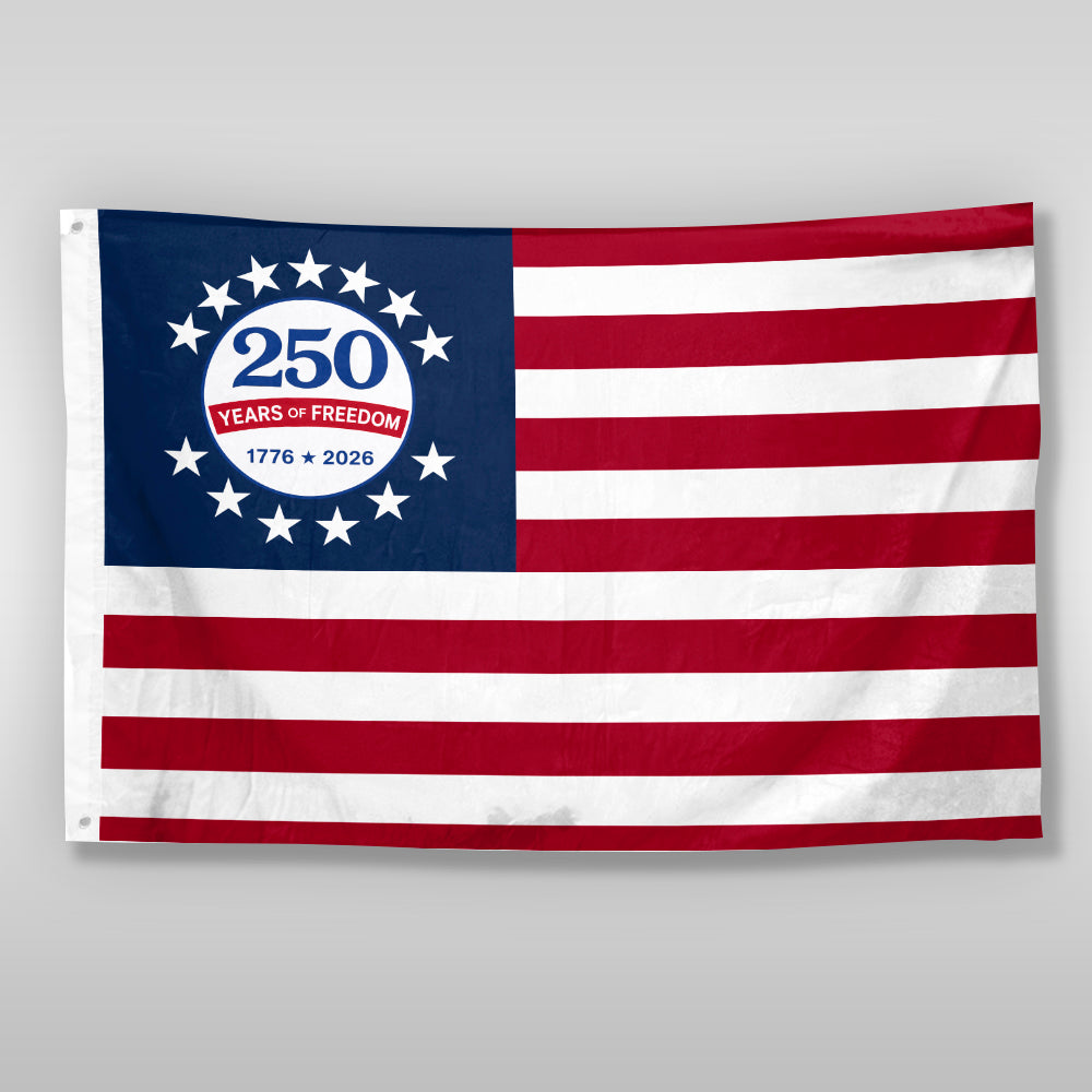 Personalized USA Flag House Flag Custom Family Name Gift HN590 - Banner House Flag GradoCreations
