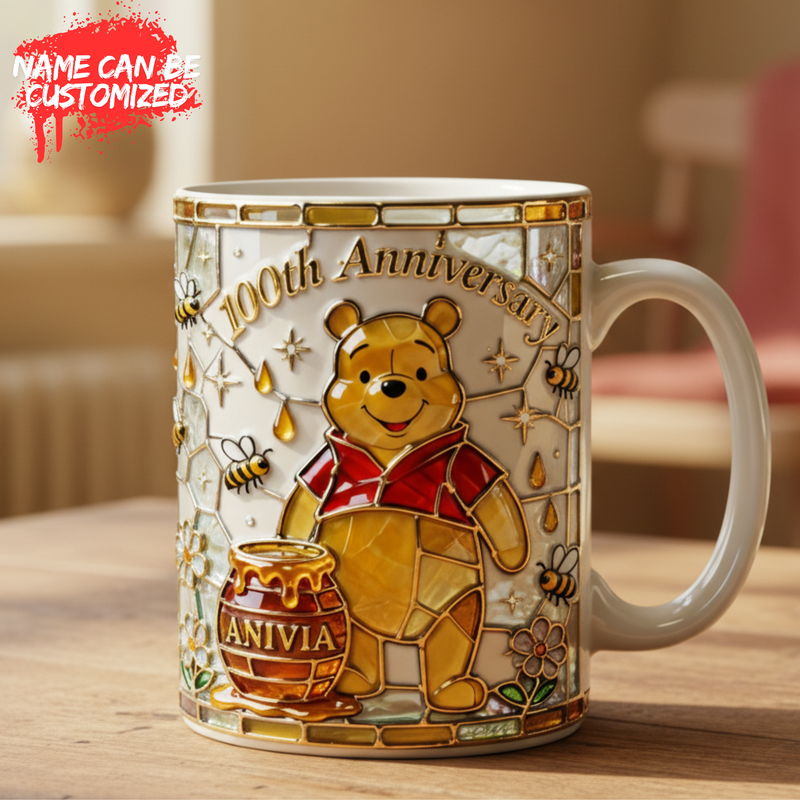 Personalized 100th Anniversary Mug Custom Name Gift for Movie Fans