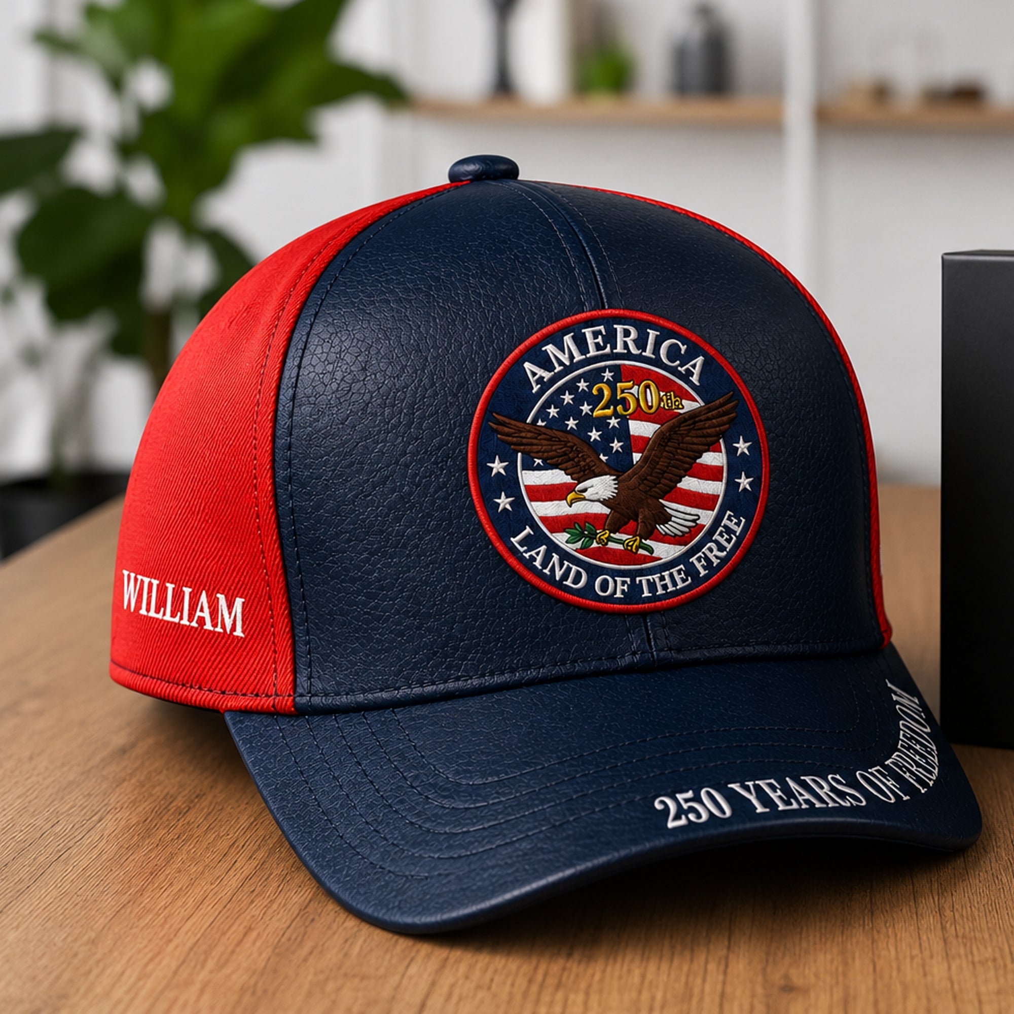Personalized 250 Years Cap Custom Name Gift for Dad HN590 - AOP Cap GradoCreations