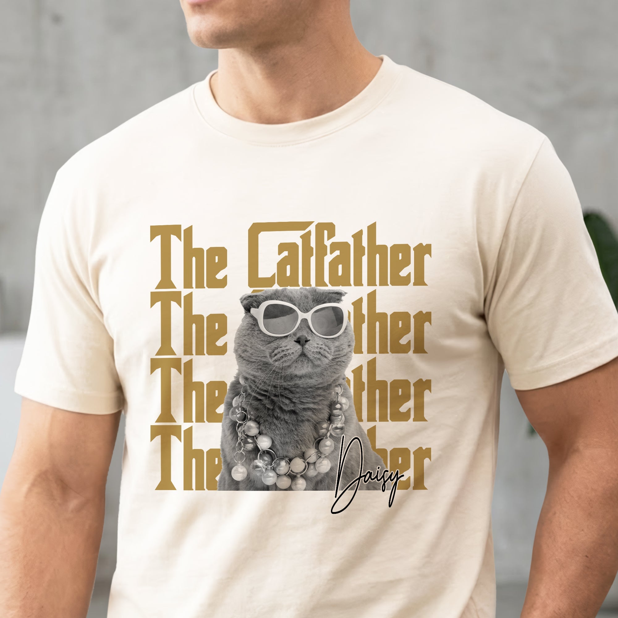 Personalized Vintage Photo Comfort Shirt for Dog Cat Lovers Comfort Shirt GradoCreations