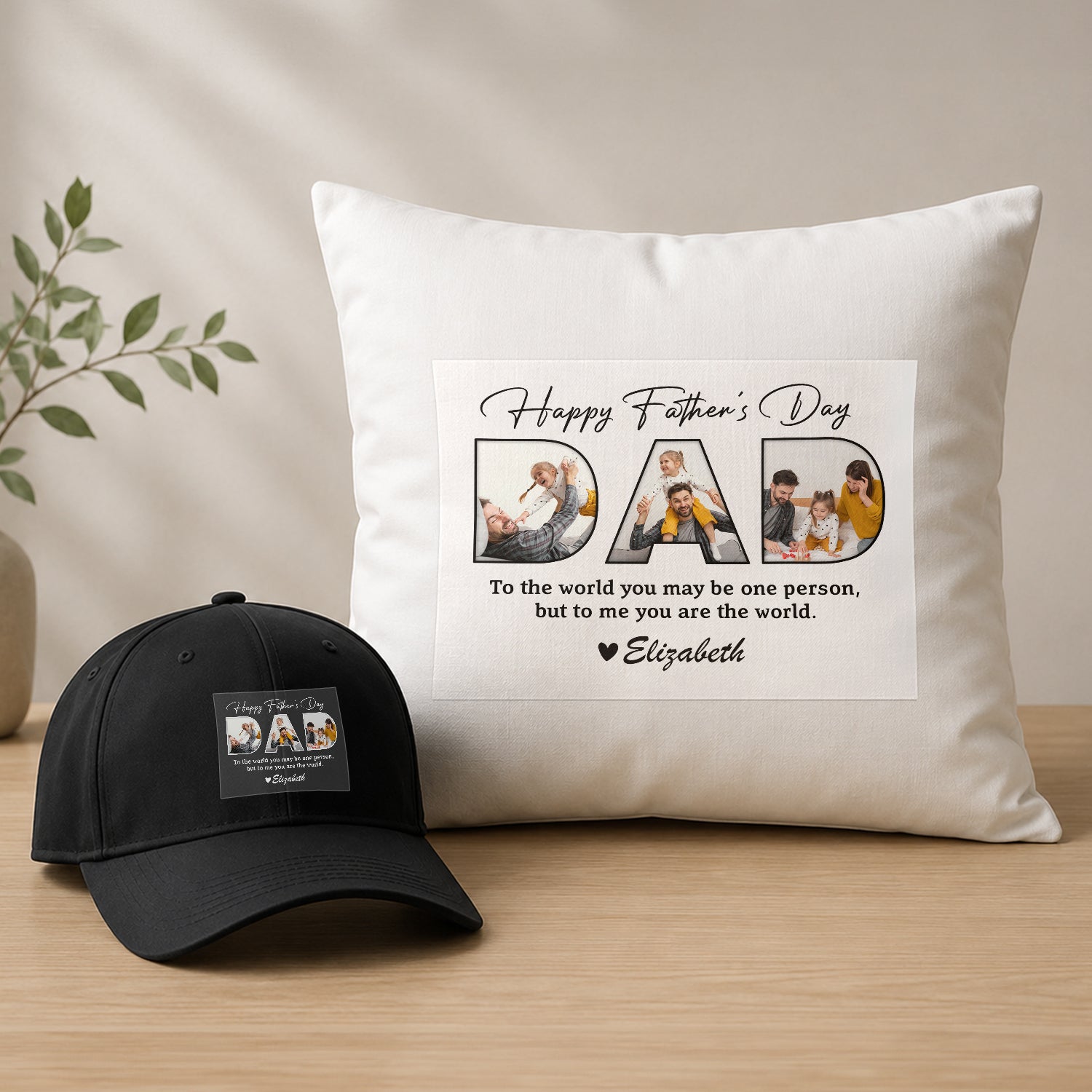 Personalized Photo DTF Transfer Gift for Father's Day Dad HN590 - DTF Transfer different design GradoCreations