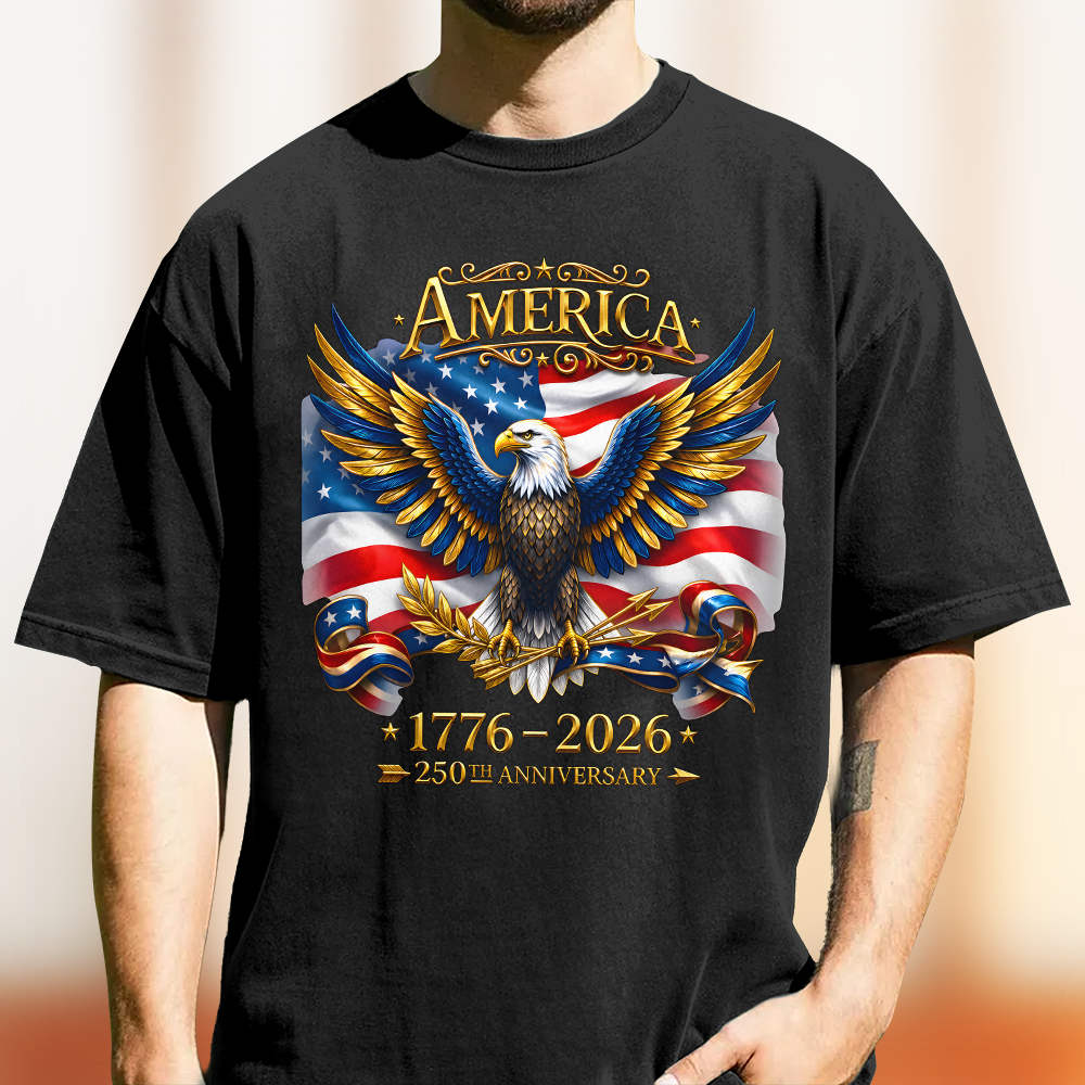 Personalized Comfort Shirt 250th Anniversary America Gift Comfort Shirt GradoCreations