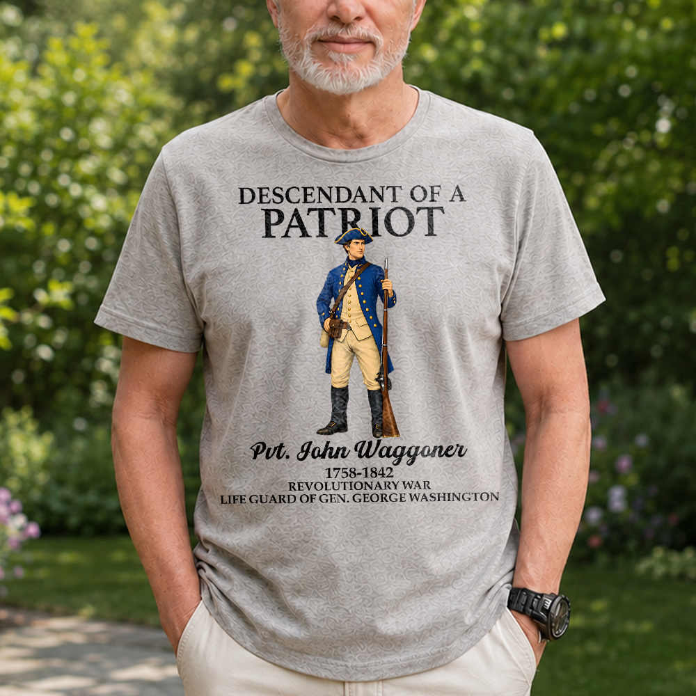 Personalized Comfort Shirt Custom Name Patriots Gift for Dad Comfort Shirt GradoCreations