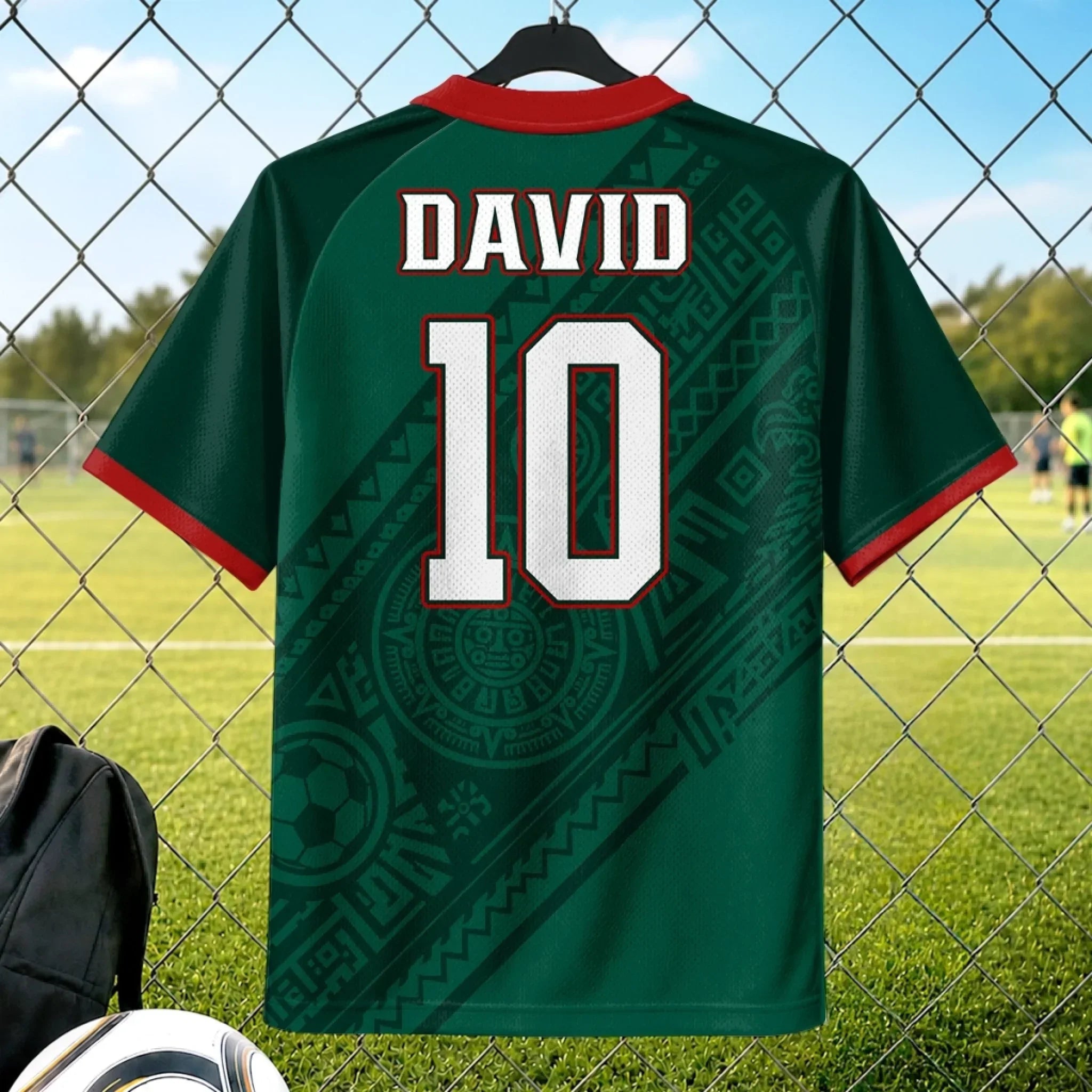 Personalized Mexico Soccer Jersey Custom Name Gift for Soccer Lovers