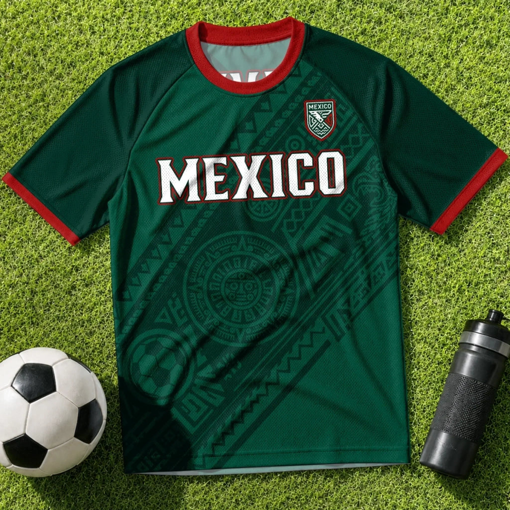 Personalized Mexico Soccer Jersey Custom Name Gift for Soccer Lovers