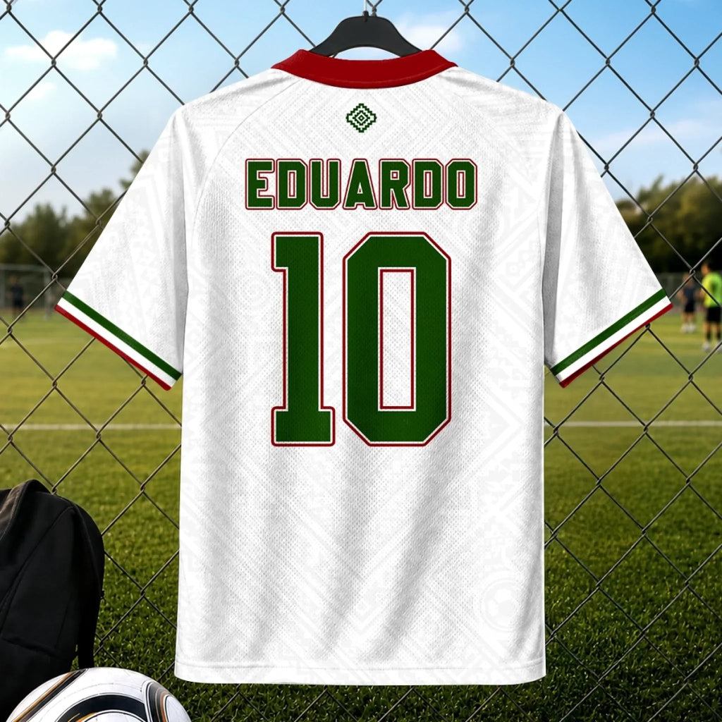 Personalized Mexico Soccer Jersey Custom Name Gift for Fans