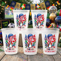 Personalized Frosted Party Cups for Football Fans Family 2026