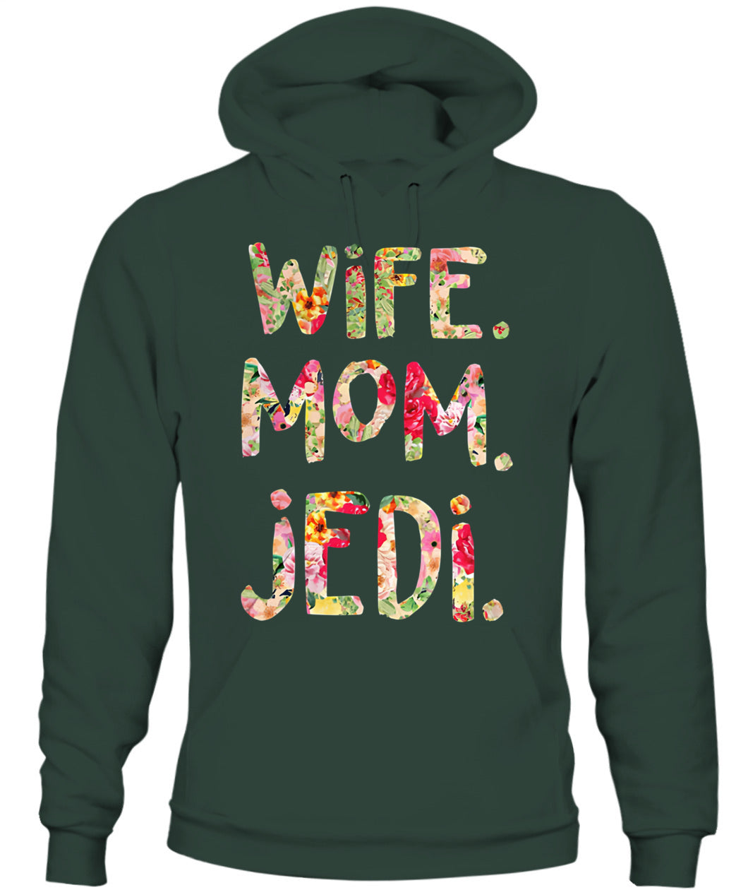 Funny Wife Mom Jedi T-Shirt Gift for Geek Moms GradoCreations