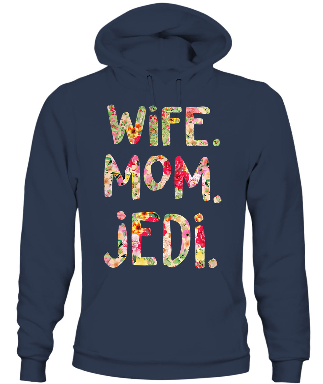 Funny Wife Mom Jedi T-Shirt Gift for Geek Moms GradoCreations