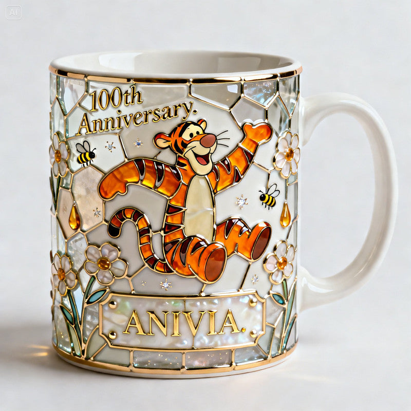 Personalized 100th Anniversary Mug Custom Name Gift for Movie Fans