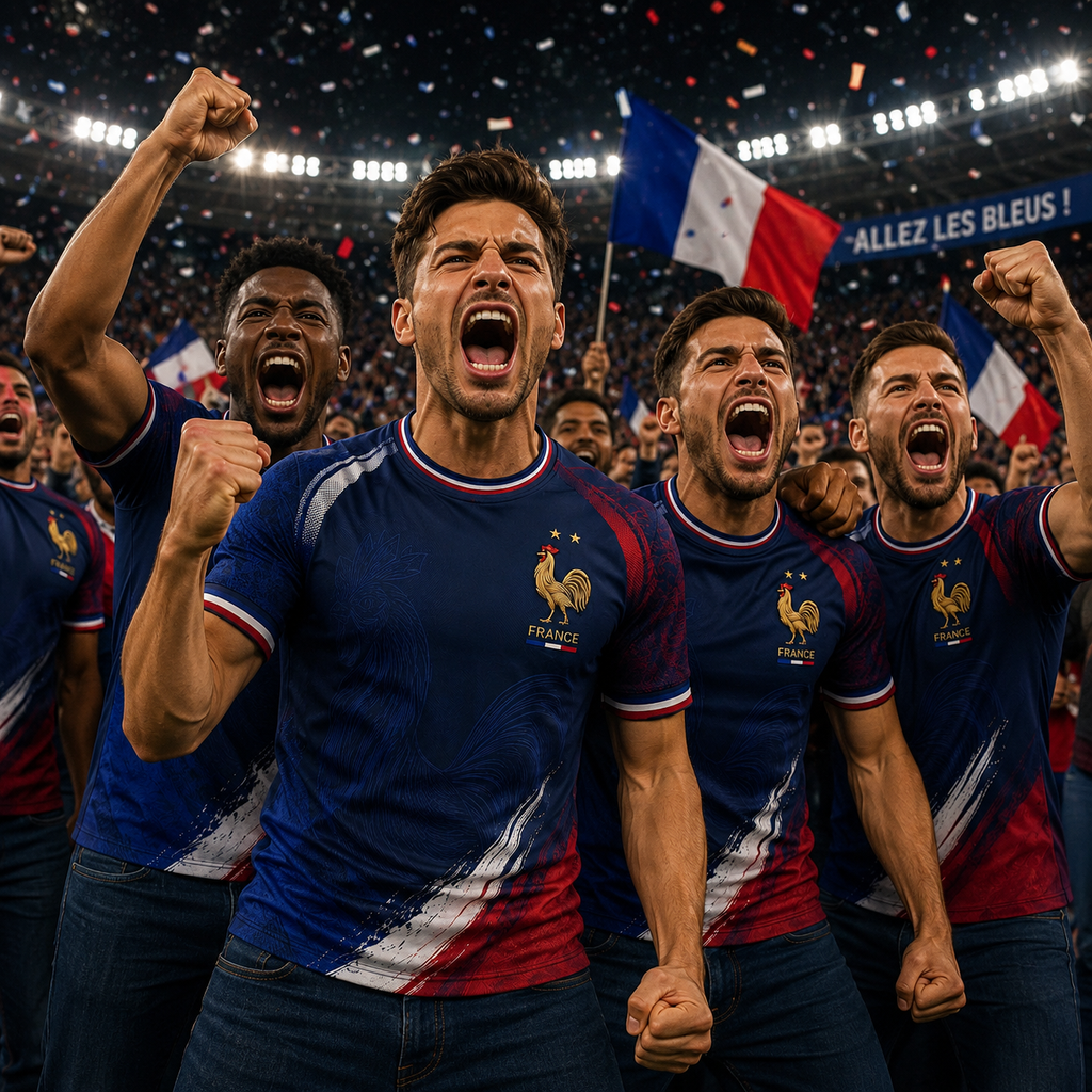 Personalized France Soccer Jersey Custom Name Gift for Sports Lovers