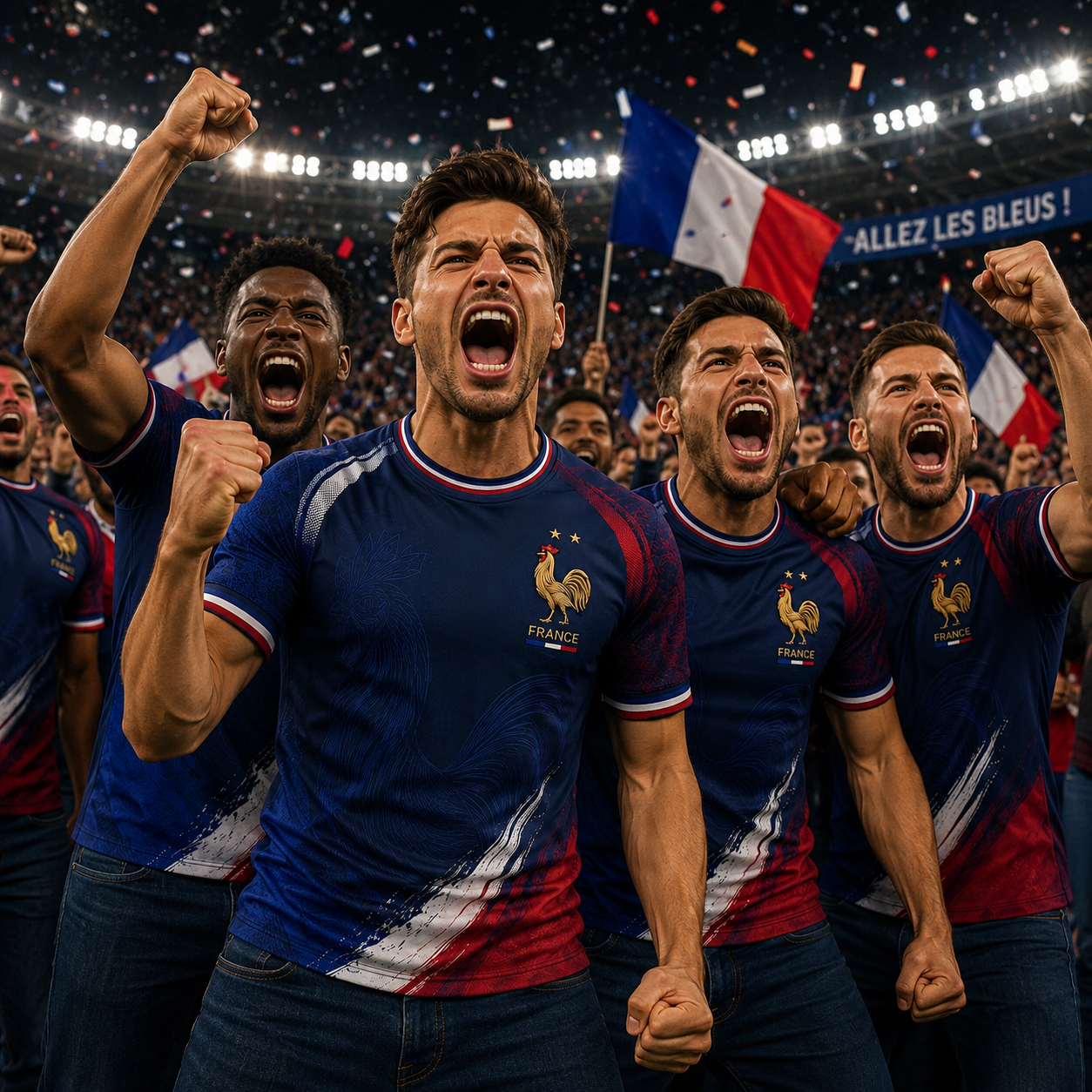 Personalized France Soccer Jersey Custom Name Gift for Sports Lovers
