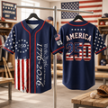 Personalized We The People Baseball Jersey Custom Name 4th of July Gift Jersey Baseball Shirt GradoCreations