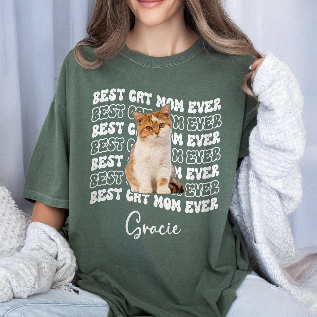 Personalized Photo Comfort Shirt Best Dog Dad Gift for Father's Day Comfort Shirt FIX GradoCreations
