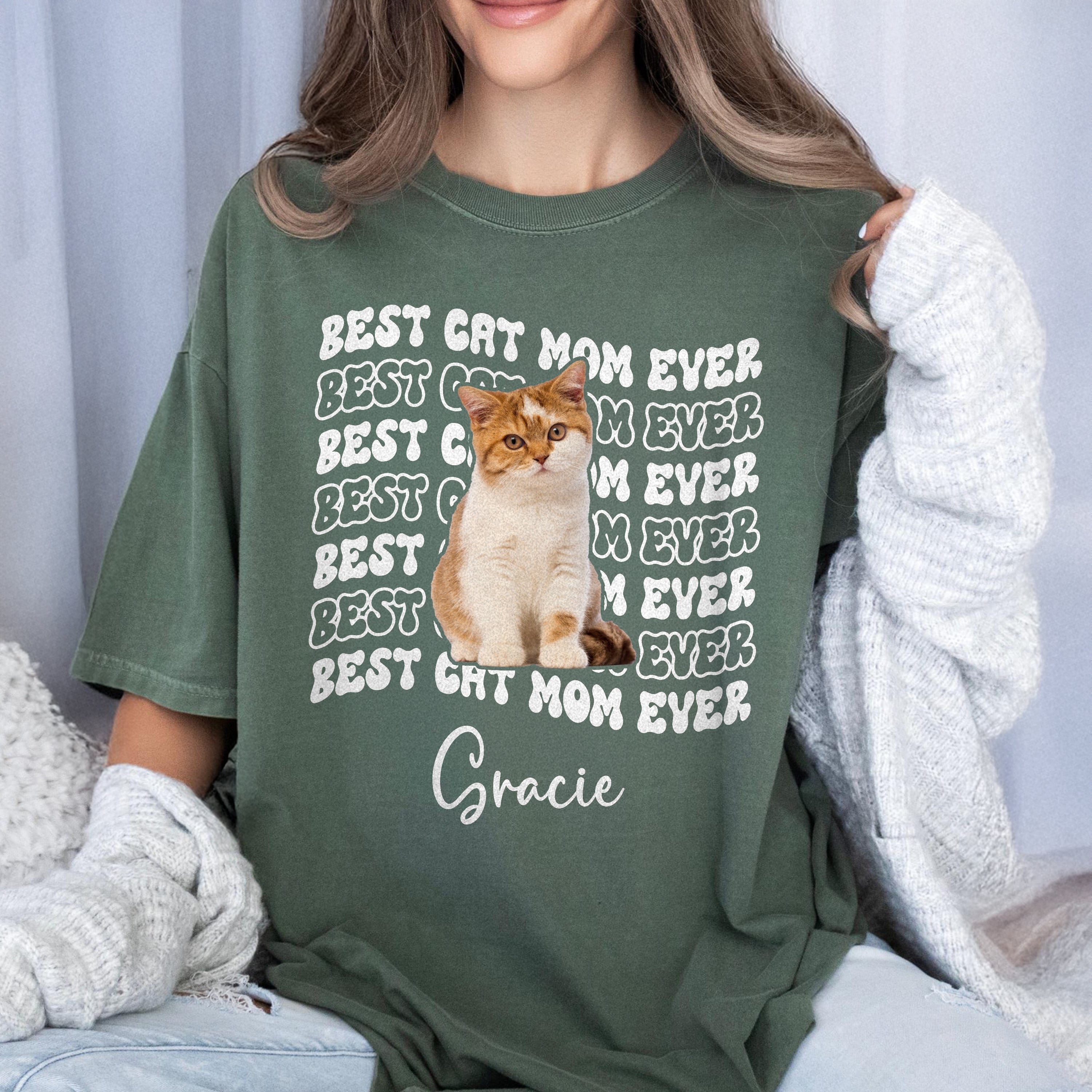 Personalized Photo Comfort Shirt Best Dog Dad Gift for Father's Day Comfort Shirt FIX GradoCreations