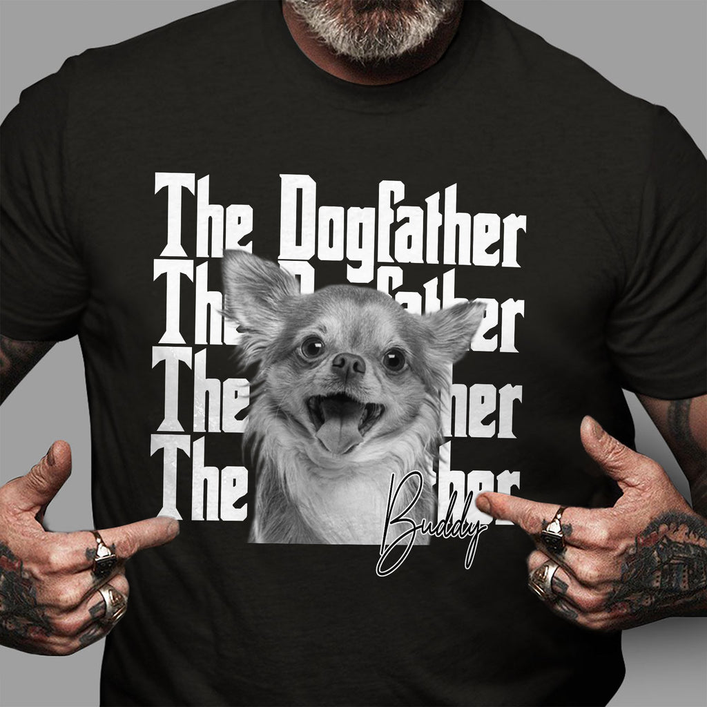 Personalized Vintage Photo Comfort Shirt for Dog Cat Lovers Comfort Shirt GradoCreations