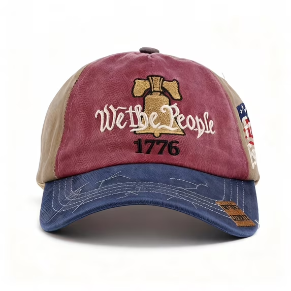 Personalized USA Embroidered Cap 250th Anniversary Gift HN590 - Embroidery Hat Josh GradoCreations