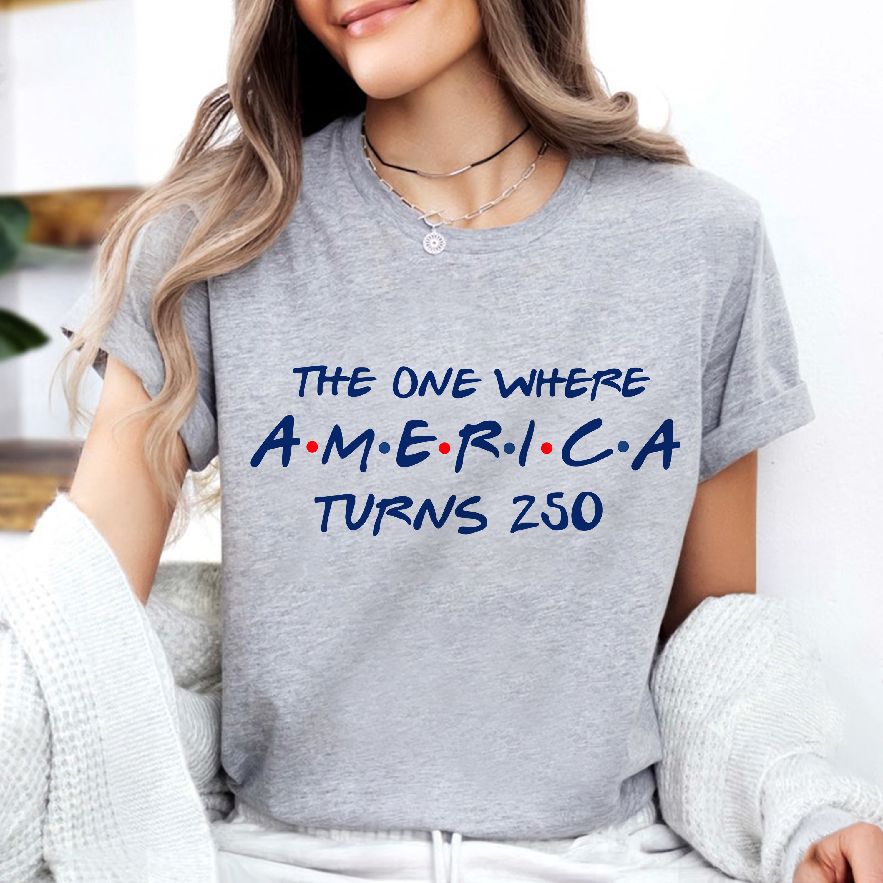 Personalized 4th of July Shirt Commemorating America's 250th Anniversary Gift Gearment Shirt GradoCreations