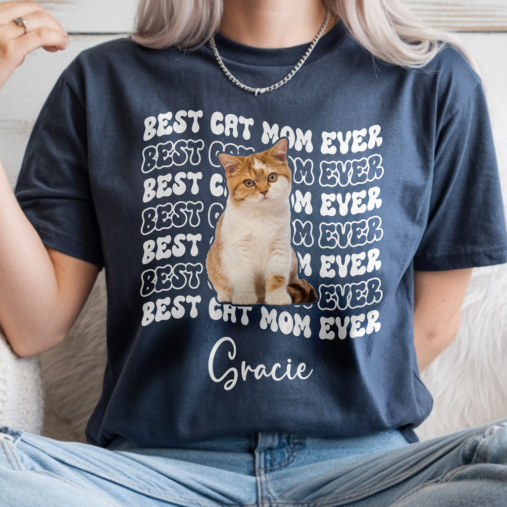 Personalized Photo Comfort Shirt Best Dog Dad Gift for Father's Day Comfort Shirt FIX GradoCreations