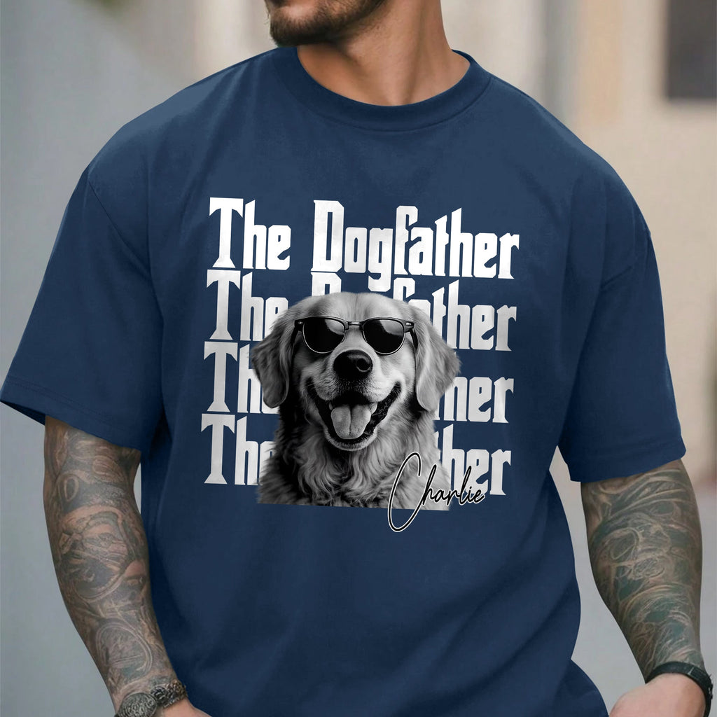 Personalized Vintage Photo Comfort Shirt for Dog Cat Lovers Comfort Shirt GradoCreations