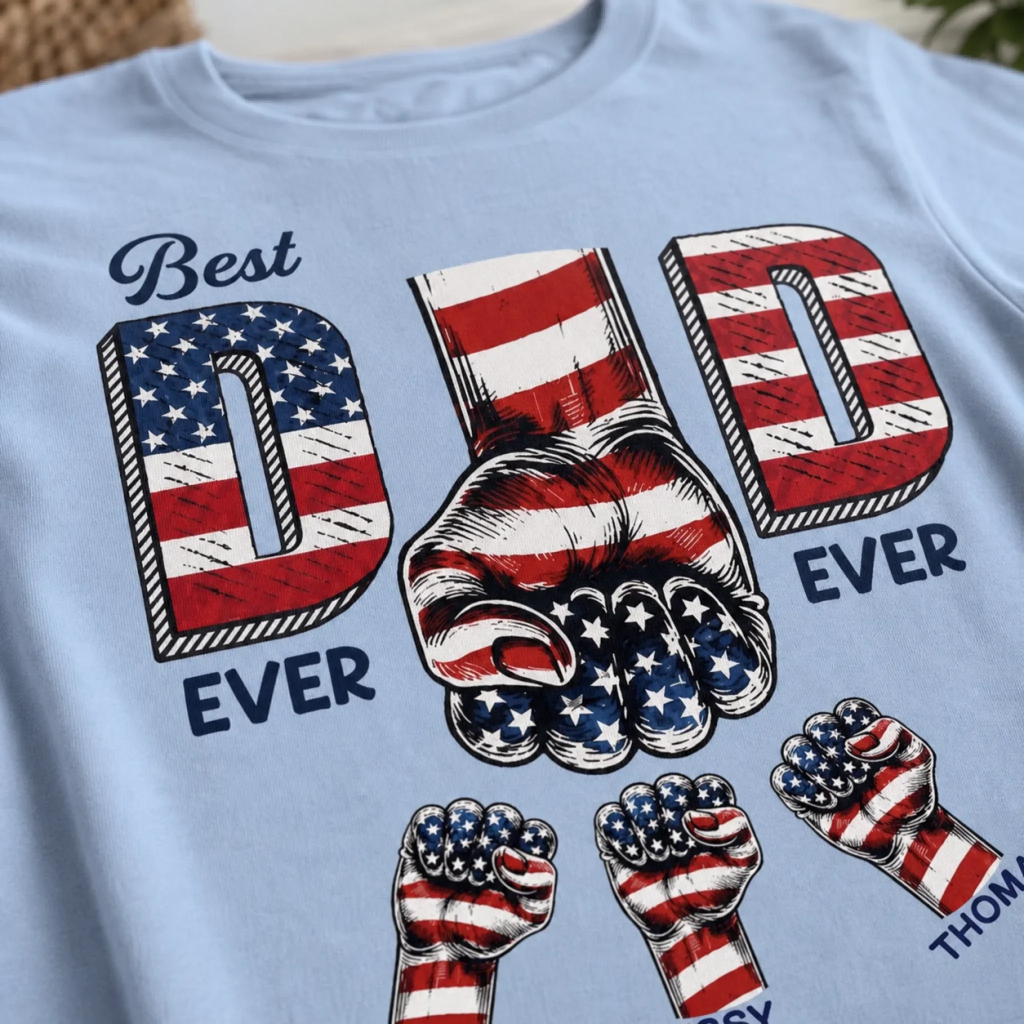 Personalized Patriotic Shirt for Dad | 250th Anniversary Gift