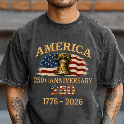 250th Anniversary USA Comfort Shirt Patriotic Gift for Dad Comfort Shirt GradoCreations