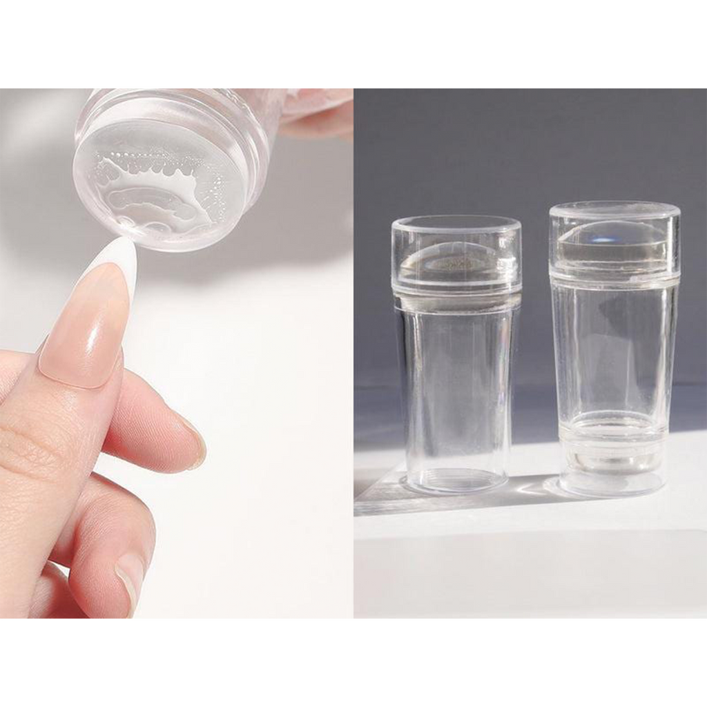 Clear Jelly Nail Stamper for Accurate Nail Art Design hn590 - Clear Nail Stamper fix GradoCreations