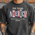Personalized 250 Years America Comfort Shirt Gift for Grandpa Comfort Shirt GradoCreations