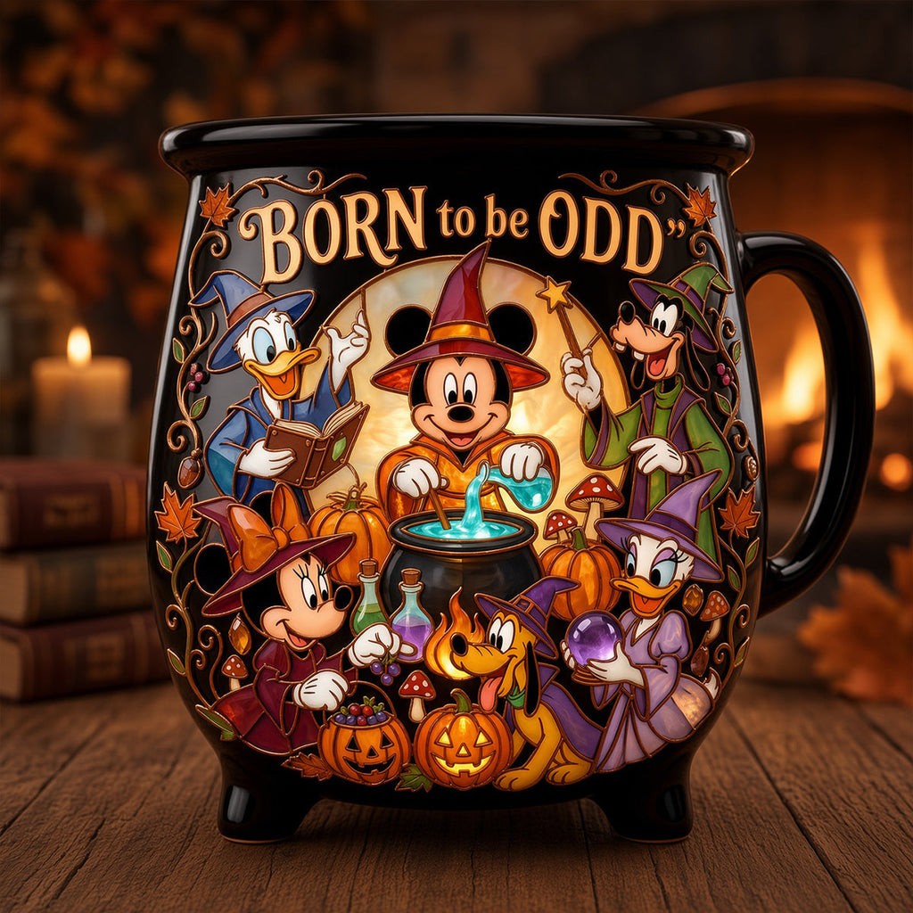Personalized Cauldron Coffee Mug Custom Name Halloween Gift for Her Cauldron Coffee Mug GradoCreations