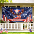 Personalized America 250th Anniversary Horizontal Banner for Family Gatherings