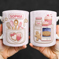 Personalized Baking Mug Custom Name Gift for Bakers Edge-to-edge Mug GradoCreations